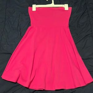 Cotton tube top dress